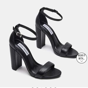 Steve Madden Black Women's Heels